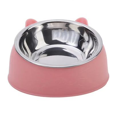 15 Degrees Raised Non Slip Puppy Base Cat Bowl